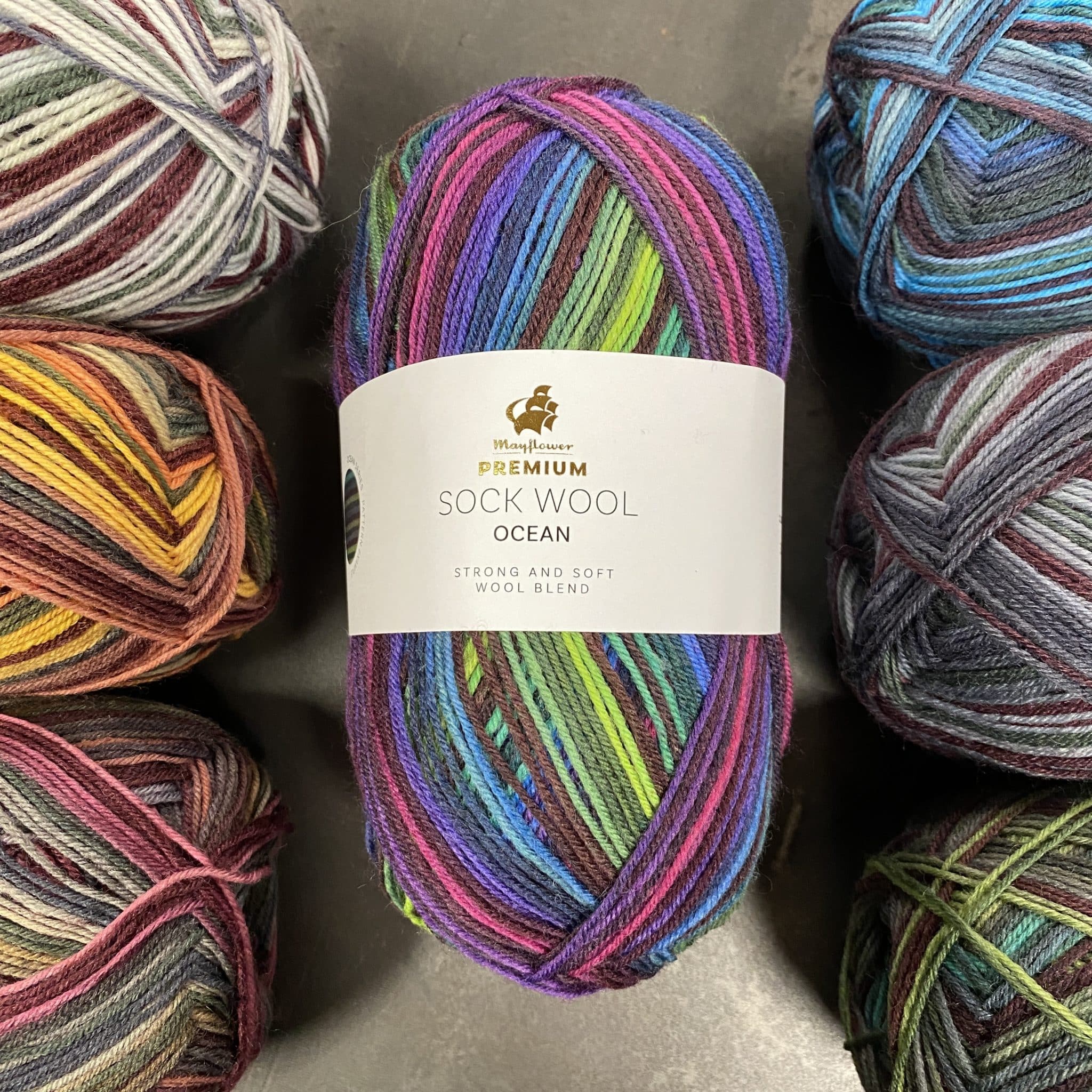 Sock ocean forside