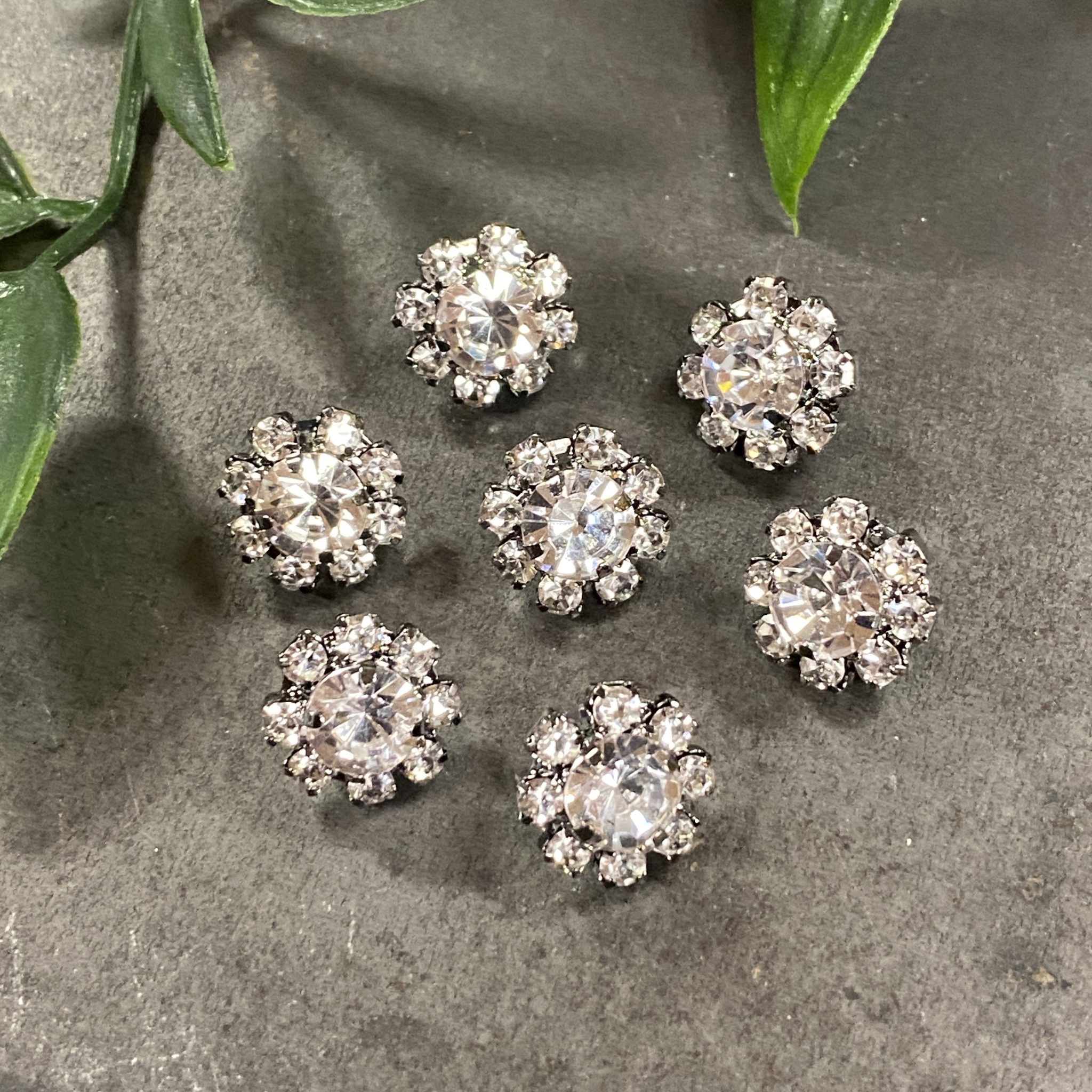 10,5 mm Blomsterknap med Similisten - Billede 2